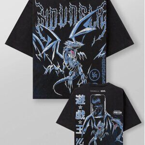 YoungLA 4123 Yu-Gi-Oh! Blue Eyes Size L NTW!!